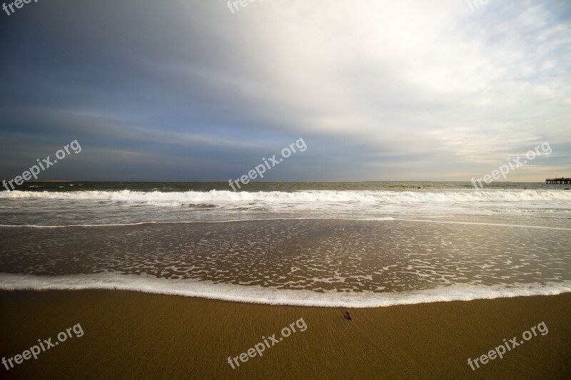 Wave Atlantic Conney Island Ocean Water