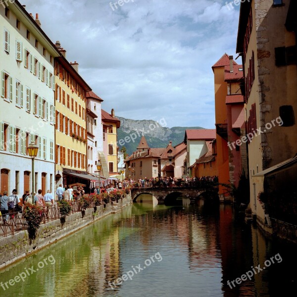 Cityscape Annecy France Architecture City