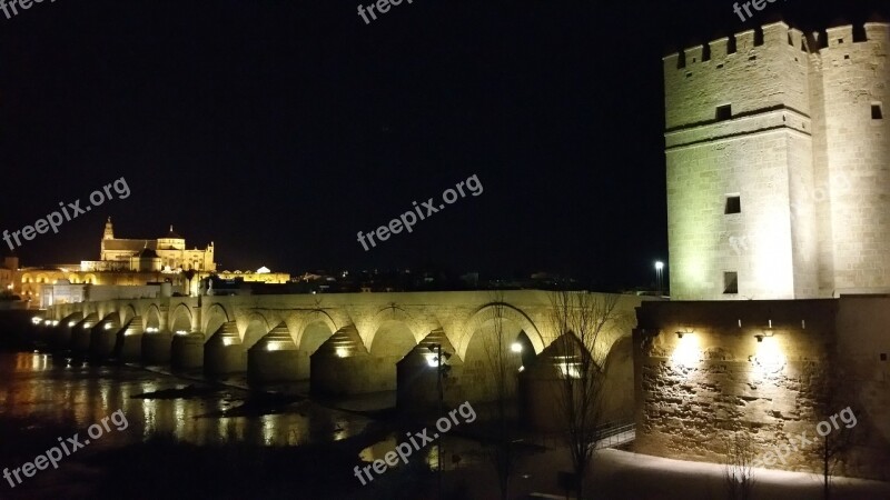 Roman Bridge Of Córdoba Bridge Cordoba Roman Bridge Cordoba