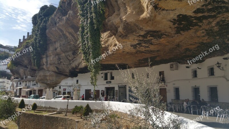 Setenil De Las Bodegas Setenil Setenil Bodegas Rock Free Photos