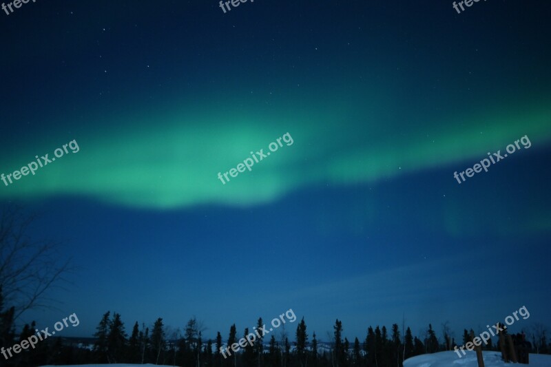 Canada Aurora Yellowknife Free Photos