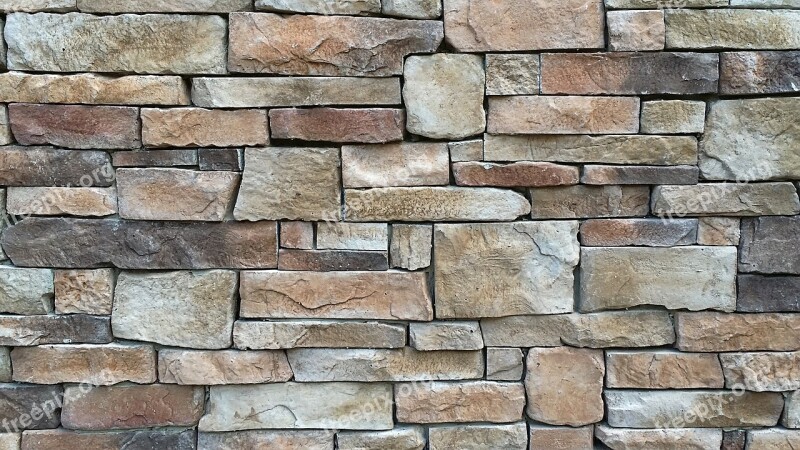 Wall Stone Rock Masonry Outdoor