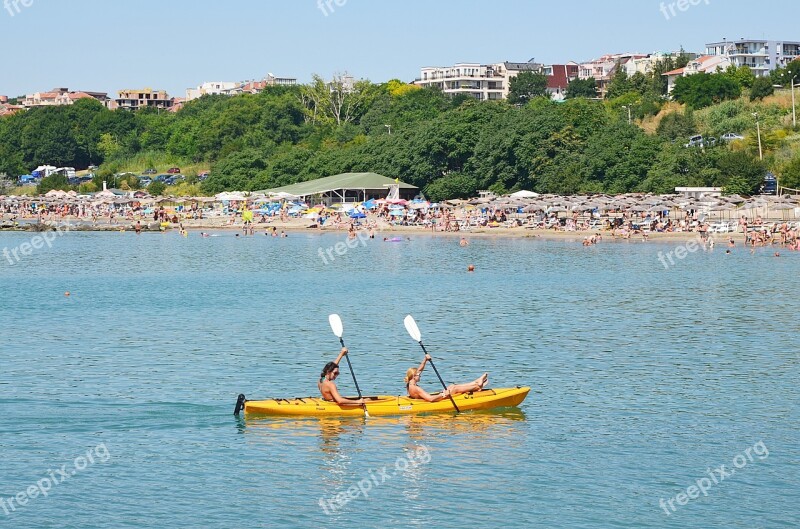 Bulgaria Sea Burgas Sarafovo Beach