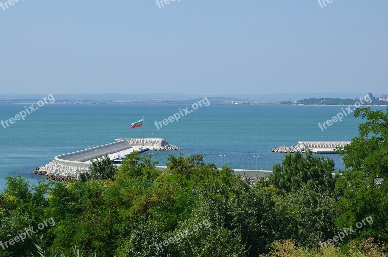 Bulgaria Sea Burgas Sarafovo Port