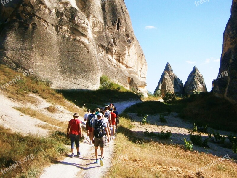 Cappadocia Tuff Rock Hiking Free Photos