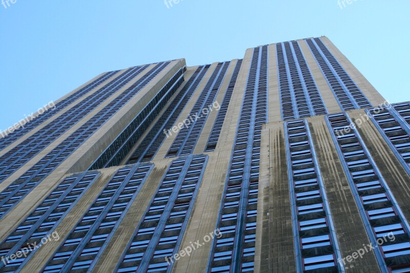 Empire State Building New York Manhattan Empire Skyscraper