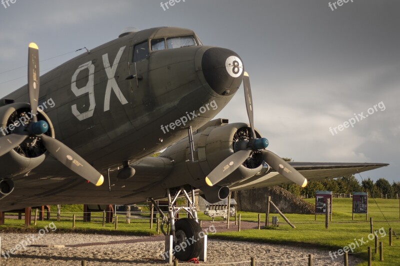 Ww2 Airplane France Normandy War