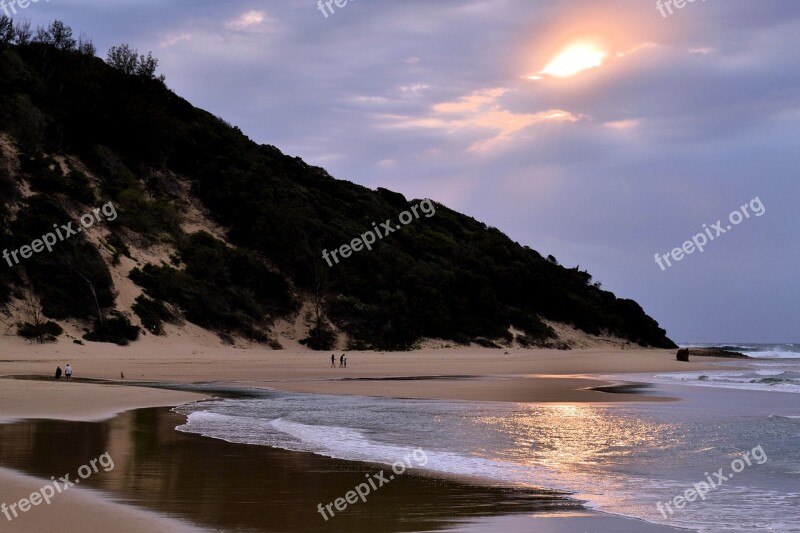 Sun Rise Beach Morning Free Photos