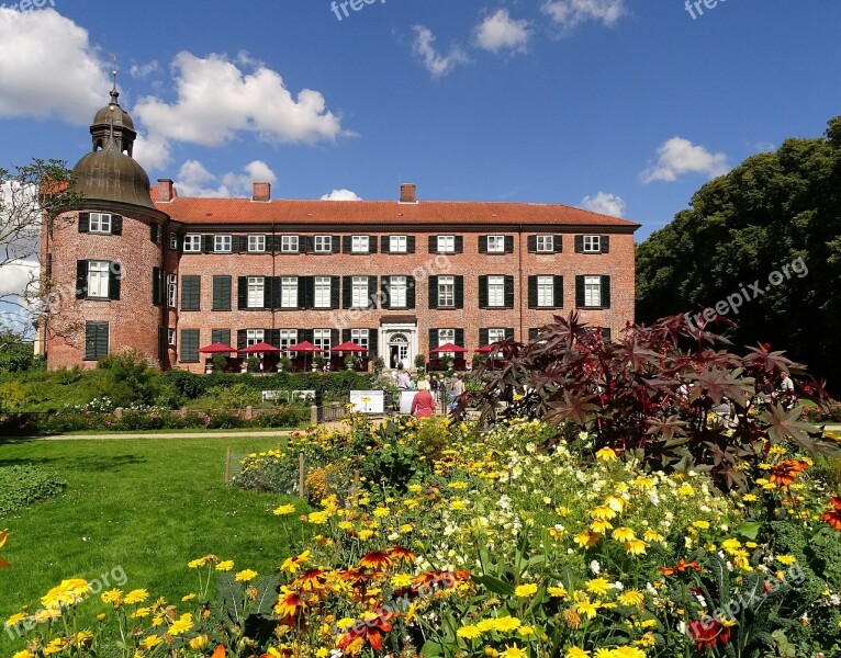 Castle Eutin Building Schlossgarten Free Photos