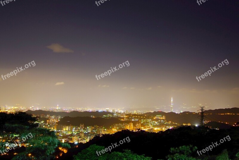 Taipei Mucha Maokong Night View Free Photos