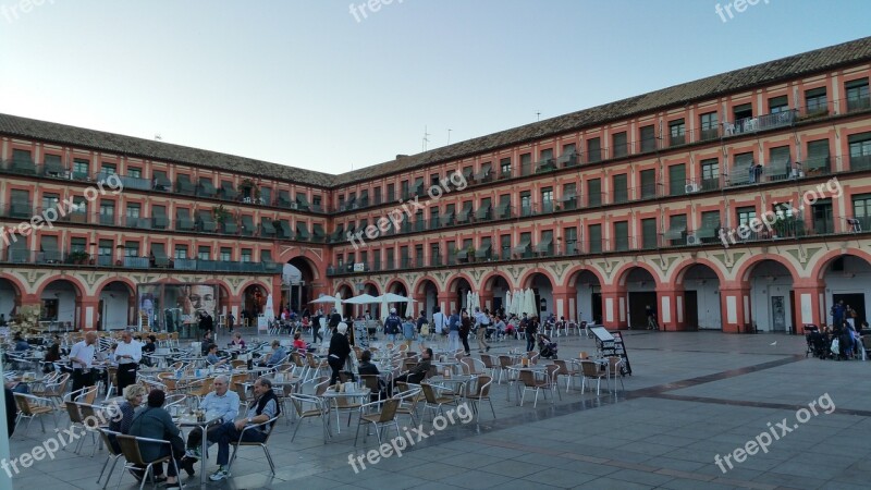 Plaza De La Corredera Plaza Cordoba Corredera Historic