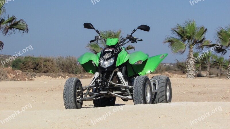 Quad Bike 4 Wheel Vehicle Dirt Adventure