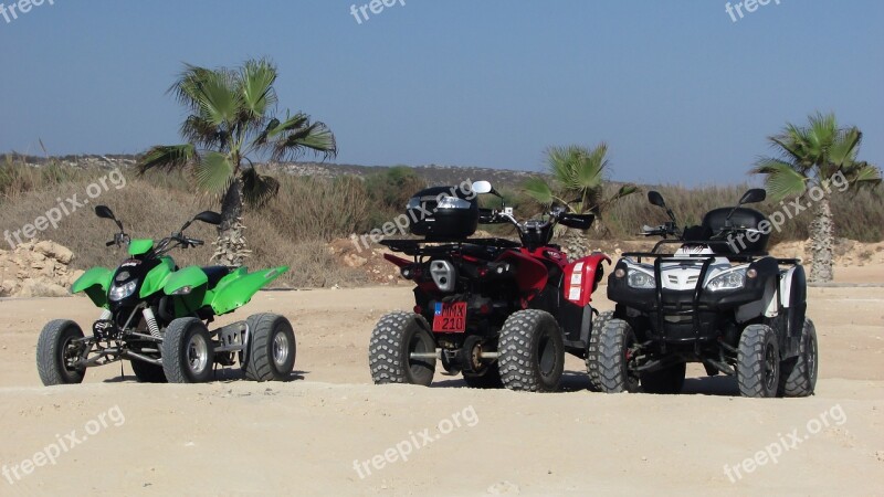 Quad Bike 4 Wheel Vehicle Dirt Adventure