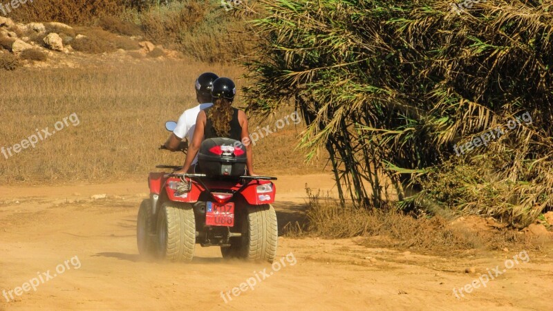 Quad Bike 4 Wheel Vehicle Dirt Adventure