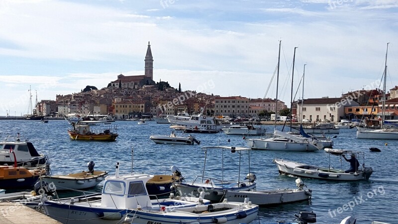 Sea City Rovinj Croatia Ship