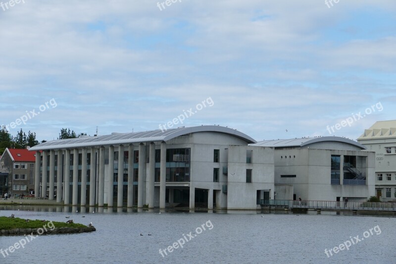 Reykjavik Town Hall Policy Historically Facade