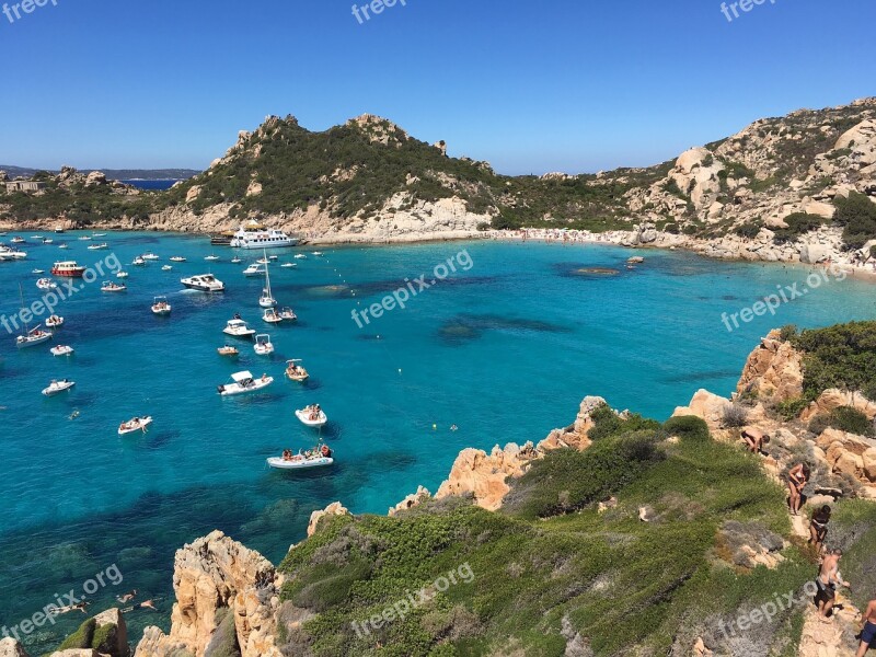 Ferragosto Sea Sardinia Clear Nature