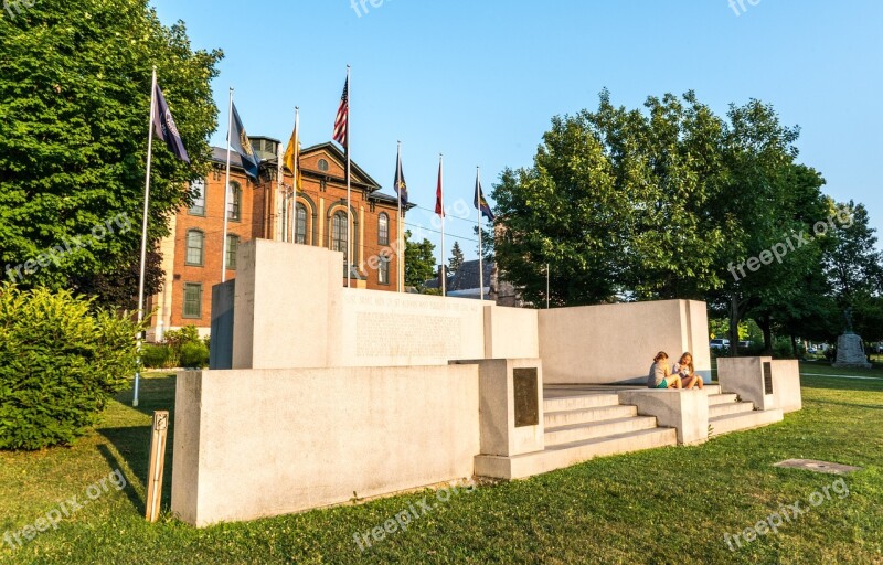 Vermont Landmark Memorial St Albans