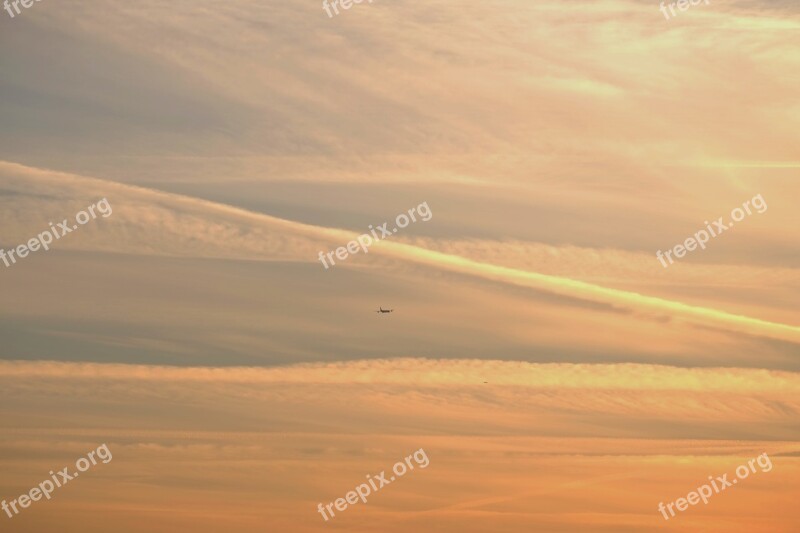 Morning Clouds Mood Skies Haze