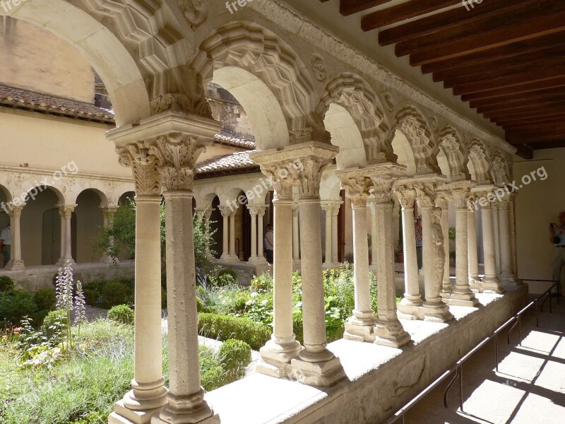 Church Cloister Garden Monastery Architecture