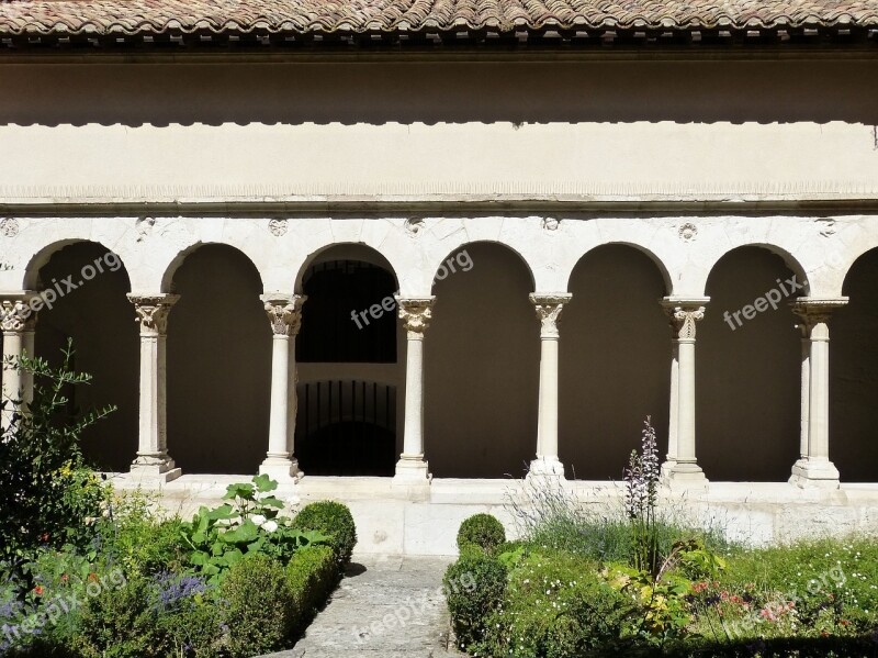 Church Cloister Garden Monastery Architecture