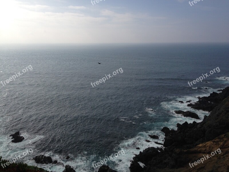 Big Sur Ocean Cal California Beach