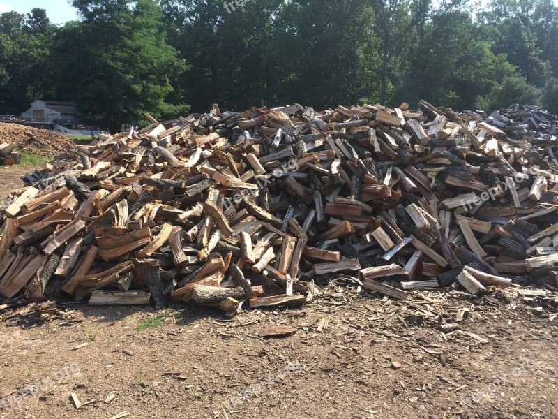 Firewood Woodpile Timber Free Photos