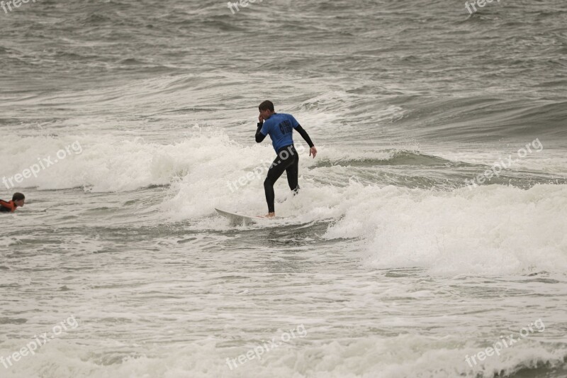 Surfing Surf Wave Waves Surfing Sea