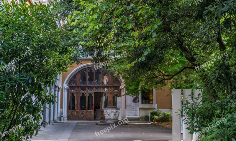 Venice Italy Architecture Museum Entrance