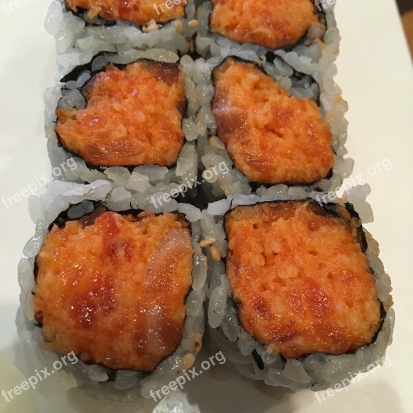 Sushi Fish Tuna Raw Food