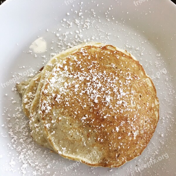 Pancake Breakfast Morning Food Meal