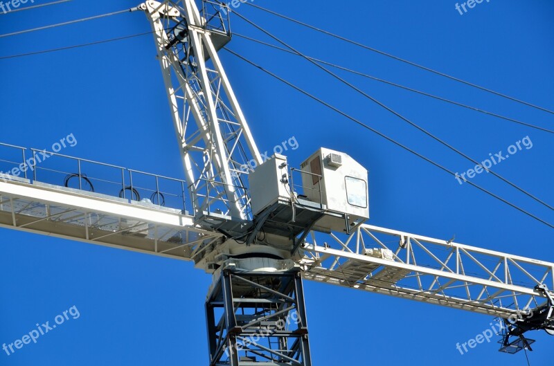 Construction Crane Industry Steel Site