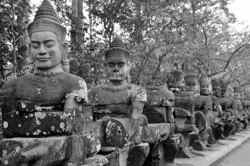 Cambodia Angkor Temple Historically Angkor Wat