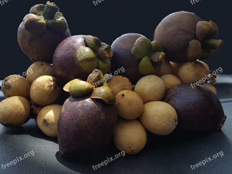 Fruit Mangosteen Philippines Freshness Healthy