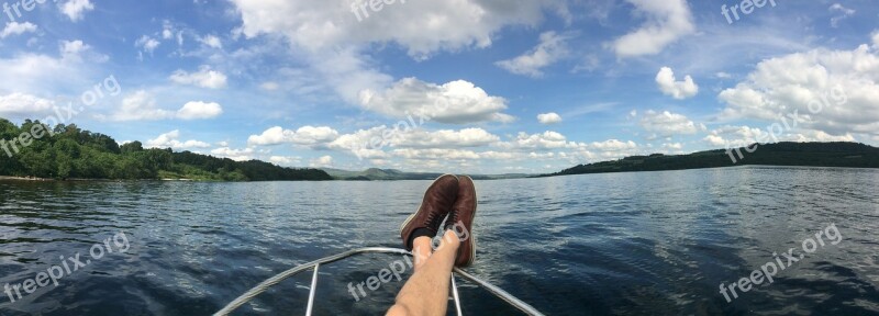 Boat Scotland Loch Lomond Free Photos