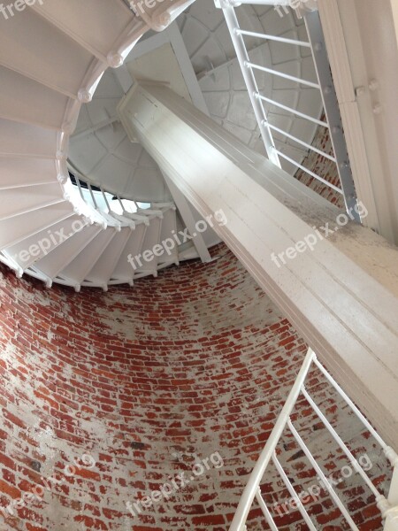 Big Sur Lighthouse Spiral Stairs Spiral Staircase