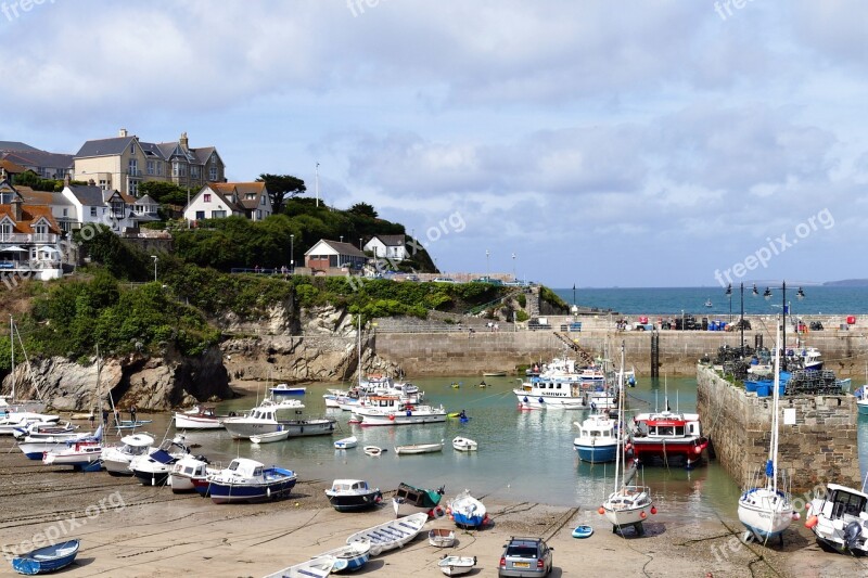 Newquay Cornwall England Sea Beach