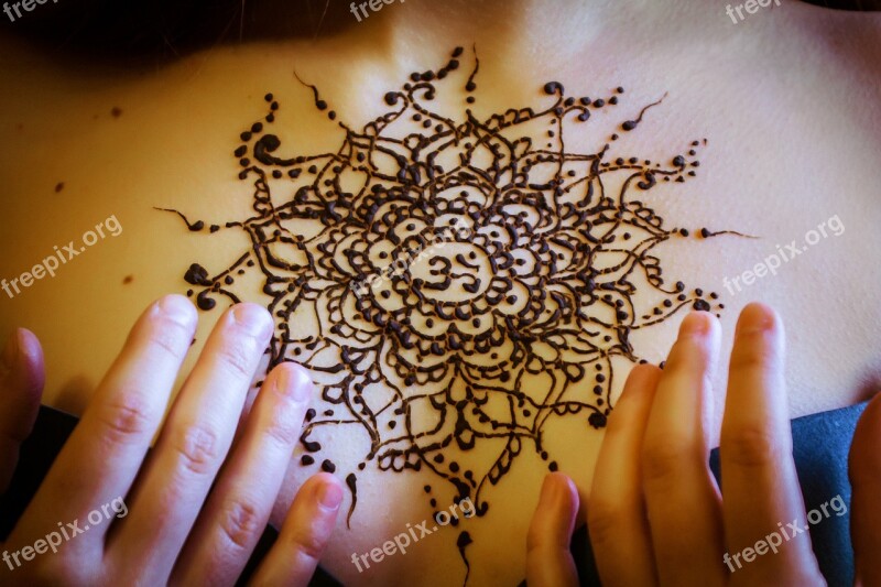 Mehndi India Om Henna Design