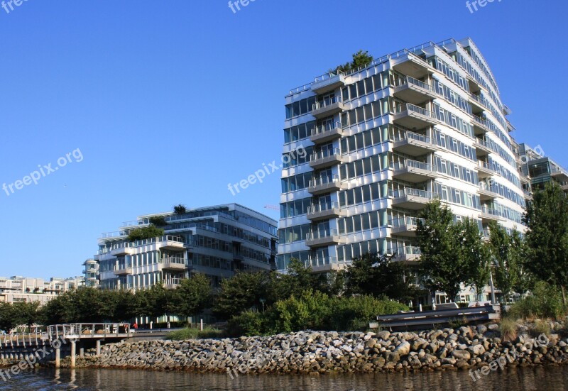 Olympic Village Housing Winter Vancouver