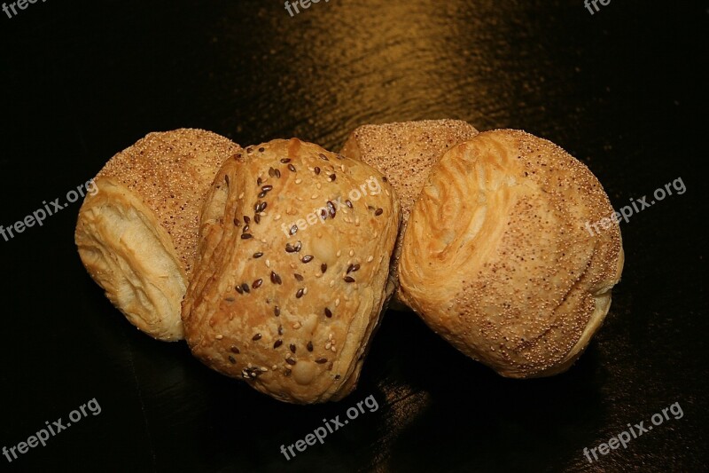 Breakfast Bread Poppy Seed Copenhagen Poppy Seeds Bread Food