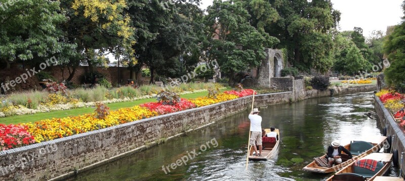 Stour Canterbury River Kent England