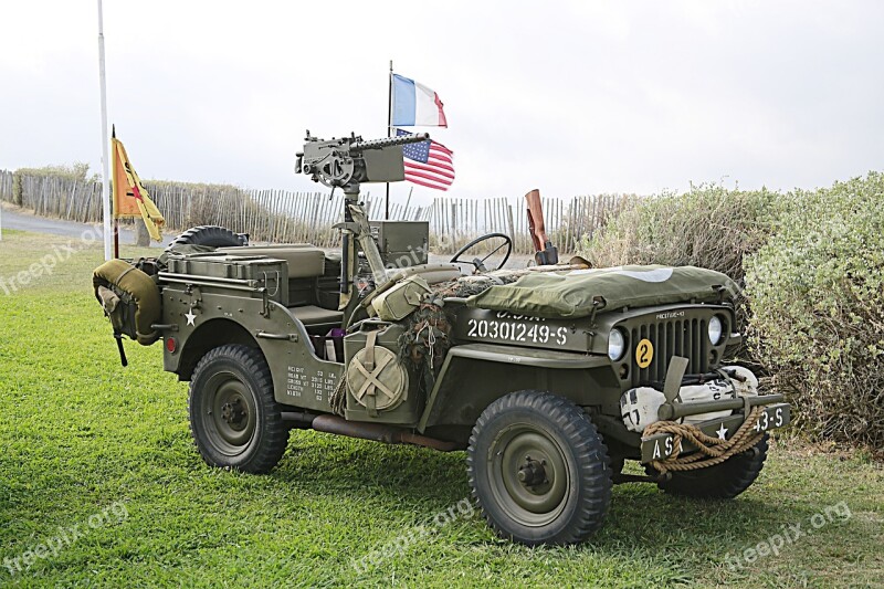 Jeep Army Soldier Military Commemoration