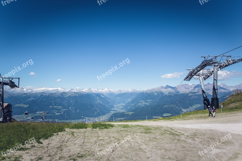 Alpine Landscape Mountains Abendstimmung Nature