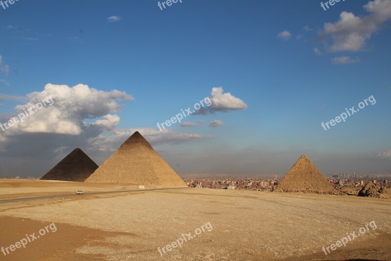 Egypt Pyramid Desert Free Photos