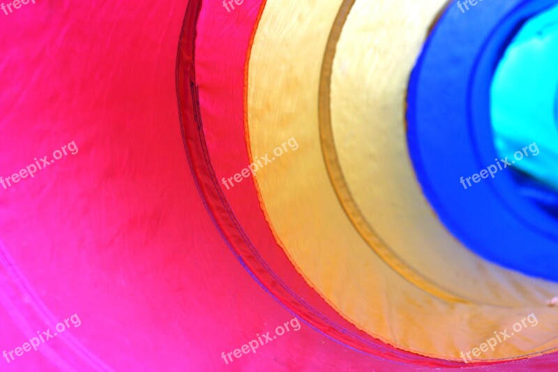 Color Tunnel Pipe Structure Background