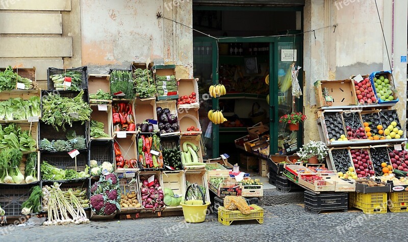 Vegetables Fruit Vegetable Shop Vegetable Stand Sicily