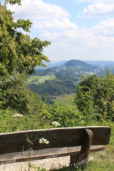 Hohenstaufen Landscape Loneliness Swabian Alb Nature