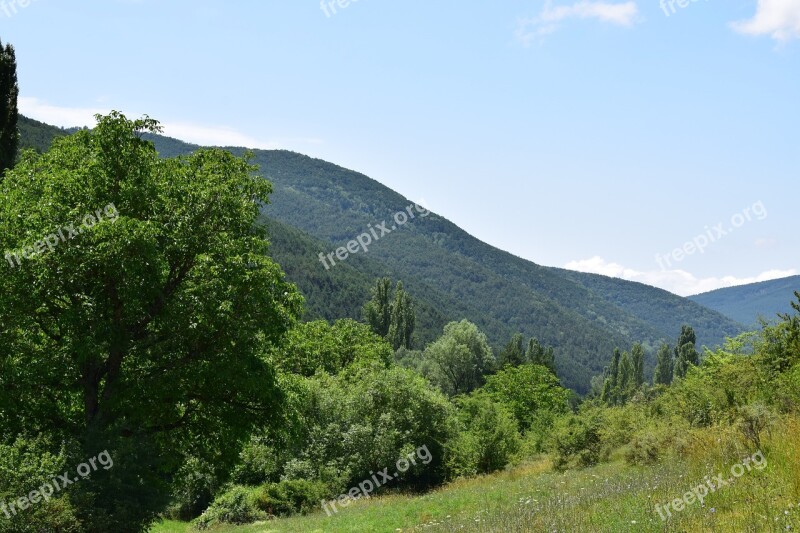 National Park Views Landscapes Mountains Nature