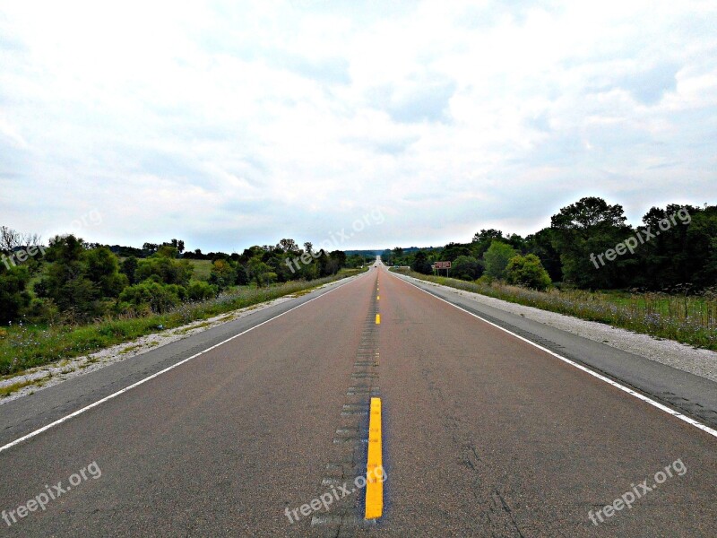 Perspective Road Freeway Free Photos