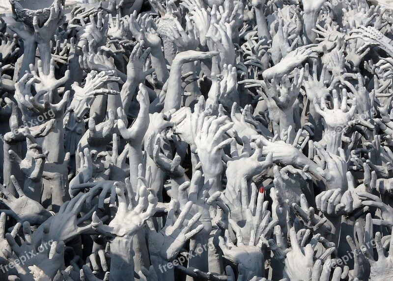 White Temple Thailand Chiang Rai White Tourism